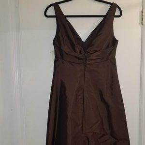 Brown Cocktail Dress